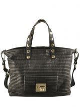 Sac � Main Sonia rykiel Noir rose bud 7145-13