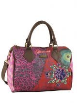 Sac � Main Desigual Multicolore purple flower 18X5079