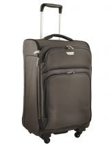 Valise 4 Roues Hybride 66cm Etrier Grijs e-light CT345-M