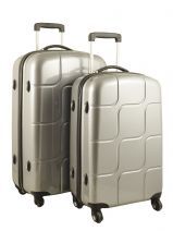 Lot Valise 4 Roues Etrier Grijs london PC003LOT