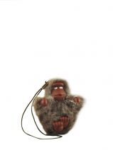 Porte Clefs Kipling Gris basic Monkeyclip xs : K13150 Porte Clefs Kipling Gris basic Monkeyclip xs : K13150