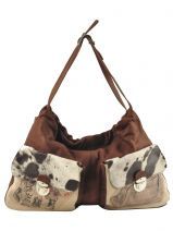 Sac � Main Catherine parra Marron catherine parra 069