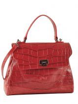 Sac � Main Nathan baume Rouge il coco IC11-51