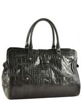 Sac � Main Nathan baume Noir il coco IC11-69