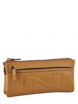 Porte Monnaie Nathan baume Marron profil soft 460484N