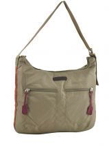 Sac � Main Bensimon Beige patch line 40F19037