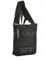 Sac Bandouliere/porte Travers Calvin klein Noir total fabric CDV014