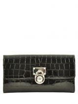 Portefeuille Michael kors Zwart hamilton F1SHMF3T