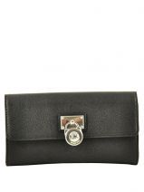 Porte Feuille Michael kors Noir hamilton F1SHMF3L