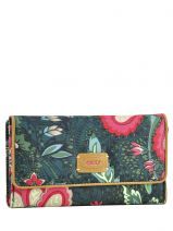 Porte Monnaie Oilily Vert paisley flower ES1233