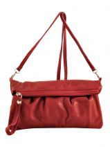 Sac De Soir�e Petits prix cuir Rouge sauvage 1005