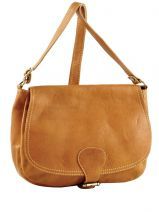 Sac Bandouli�re Petits prix cuir Marron sauvage 1011