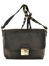 Sac � Main Sonia rykiel Noir rose bud 7143-13
