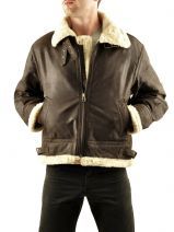 Herenjack Leatherfield Bruin bombers VT10-02