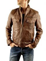 Blouson Homme Basilic pepper Marron every day HKG12.A03