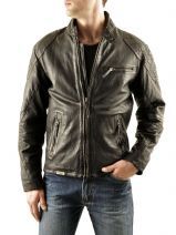 Blouson Homme Giorgio Noir basic and sport SNAKE.AGN