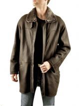 Herenmantel Giorgio Bruin coat PATXY.MOUT