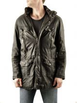 Manteau Homme Oakwood Noir city longo OVER.LIVIN