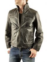 Blouson  Homme Basilic pepper Zwart basic and sport MRM680.SHEEP