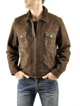 Blouson Homme Basilic pepper Bruin basic and sport MRM671.NUBUK