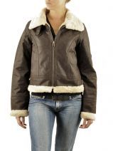 Blouson Femme Leatherfield Marron bombers 00024