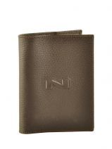 Porte Papiers Nathan baume Marron original n 483N