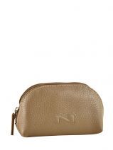 Porte Monnaie Nathan baume Marron original n 131N