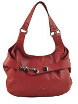 Sac � Main Nathan baume Rouge smooth 000S7-97
