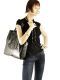 Sac Porte Epaule A4 Armani jeans Bleu vernice R5268 vue secondaire 5