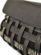 Sac Bandouli&egrave;re Armani jeans Noir ecopelle stampa R5282 vue secondaire 1