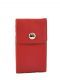Porte Clefs Petits prix cuir Rouge glamor CHL303