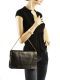 Pochette Ceremonie Sac De Soiree Abaco Marron python BELPY vue secondaire 2