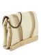 Pochette Ceremoni Sac De Soiree Abaco Blanc java vernis BELJVR vue secondaire 3