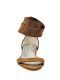 Nu-pieds Catherine parra Marron shoes 40 El&eacute;gante paire de sandales sign&eacute;e catherine Parra