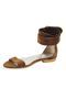 Nu-pieds Catherine parra Marron shoes 40 El&eacute;gante paire de sandales sign&eacute;e catherine Parra vue secondaire 1