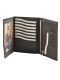 Portefeuille Crinkles Noir caviar 1487 vue secondaire 2