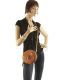 Sac Bandouli&egrave;re Petits prix cuir Marron sauvage 1812 vue secondaire 4