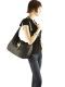 Sac &agrave; Main Thierry mugler Marron zenith toile MT6735 vue secondaire 5