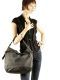 Sac &agrave; Main Armani jeans Noir ecopelle soft Q5248-XB vue secondaire 5