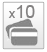 Peut contenir 10 cartes bancaires