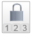 Equip� d'une serrure � code